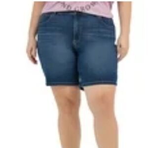 NWT Lee® Women's Plus Mid Rise Bermuda ShortSize 22